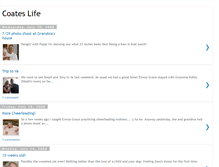Tablet Screenshot of coateslife.blogspot.com