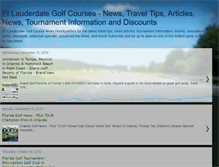 Tablet Screenshot of ftlauderdalegolf.blogspot.com