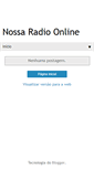 Mobile Screenshot of nossaradioline.blogspot.com