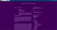 Desktop Screenshot of dramasaveslives.blogspot.com