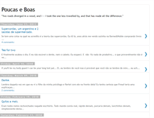 Tablet Screenshot of poucaseboas.blogspot.com