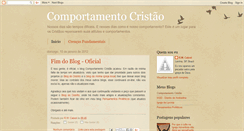 Desktop Screenshot of comportamentodocristao.blogspot.com