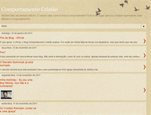 Tablet Screenshot of comportamentodocristao.blogspot.com