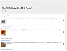 Tablet Screenshot of icantbelieveitsnotdead.blogspot.com