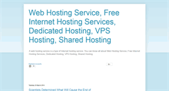 Desktop Screenshot of hosting4sure.blogspot.com