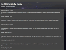 Tablet Screenshot of besomebodybaby.blogspot.com