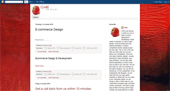Desktop Screenshot of clarewebdesign.blogspot.com