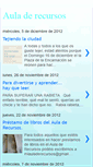 Mobile Screenshot of nuestroauladerecursos.blogspot.com