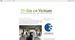Desktop Screenshot of 30diasenvietnam.blogspot.com