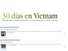 Tablet Screenshot of 30diasenvietnam.blogspot.com