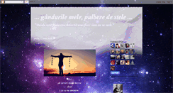 Desktop Screenshot of gandurilemelepulberedestele.blogspot.com