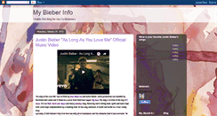 Desktop Screenshot of mybieberinfo.blogspot.com