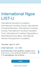 Mobile Screenshot of internationalngos-u.blogspot.com