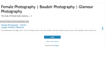 Tablet Screenshot of femalebodyphotography.blogspot.com