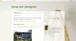 Desktop Screenshot of houseandhomegirl.blogspot.com