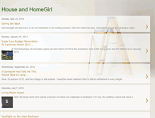 Tablet Screenshot of houseandhomegirl.blogspot.com