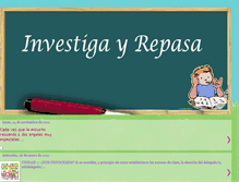 Tablet Screenshot of investiga-repasa.blogspot.com