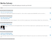 Tablet Screenshot of beritacalvary.blogspot.com