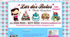 Desktop Screenshot of lardosbolospaulagoncalves.blogspot.com