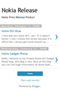 Mobile Screenshot of nokia-release.blogspot.com