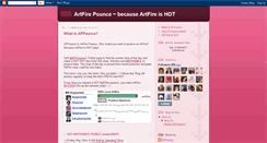 Desktop Screenshot of afpounce.blogspot.com