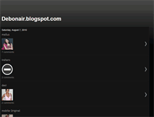 Tablet Screenshot of deboonair.blogspot.com