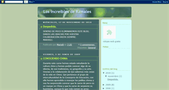 Desktop Screenshot of increiblesramales.blogspot.com
