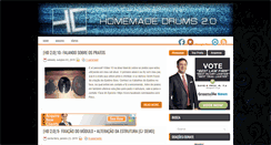 Desktop Screenshot of homemadedrums.blogspot.com