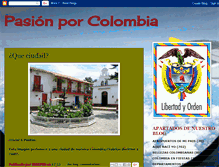 Tablet Screenshot of colombiaville.blogspot.com