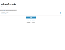 Tablet Screenshot of netlabelcharts.blogspot.com
