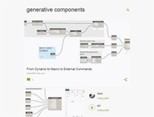 Tablet Screenshot of generativecomponents.blogspot.com