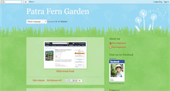 Desktop Screenshot of patra-garden.blogspot.com
