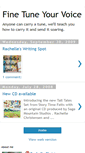 Mobile Screenshot of finetuneyourvoice.blogspot.com