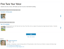 Tablet Screenshot of finetuneyourvoice.blogspot.com