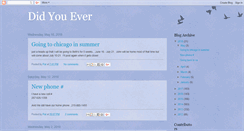 Desktop Screenshot of didyouevermom.blogspot.com