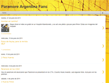 Tablet Screenshot of paramore--argentina.blogspot.com