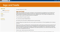 Desktop Screenshot of legs-and-heels.blogspot.com