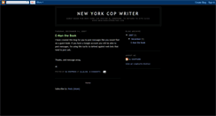 Desktop Screenshot of newyorkcopwriter.blogspot.com