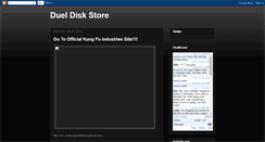 Desktop Screenshot of dueldiskstore.blogspot.com