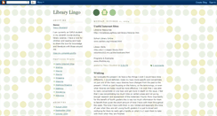 Desktop Screenshot of librarylingo.blogspot.com