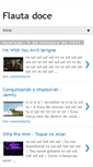 Mobile Screenshot of flautadocecifras.blogspot.com