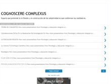 Tablet Screenshot of cognoscere-complexus.blogspot.com