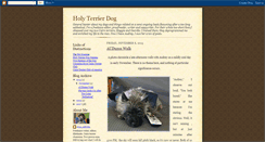 Desktop Screenshot of holyterrierdog.blogspot.com