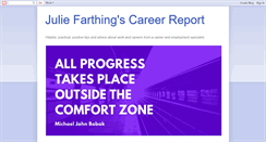 Desktop Screenshot of julie-farthings-career-report.blogspot.com