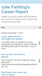 Mobile Screenshot of julie-farthings-career-report.blogspot.com