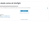 Tablet Screenshot of contasdejogos.blogspot.com