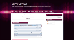 Desktop Screenshot of mayavedios.blogspot.com