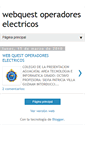 Mobile Screenshot of operadoreselectricos.blogspot.com