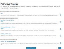 Tablet Screenshot of pathwaysvisayas.blogspot.com