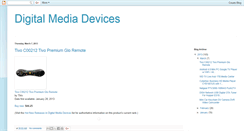 Desktop Screenshot of newdmdevices.blogspot.com